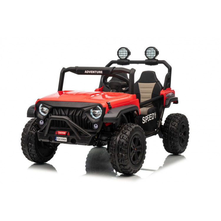 Elektrická Bugina - Passion 4x4 - červená